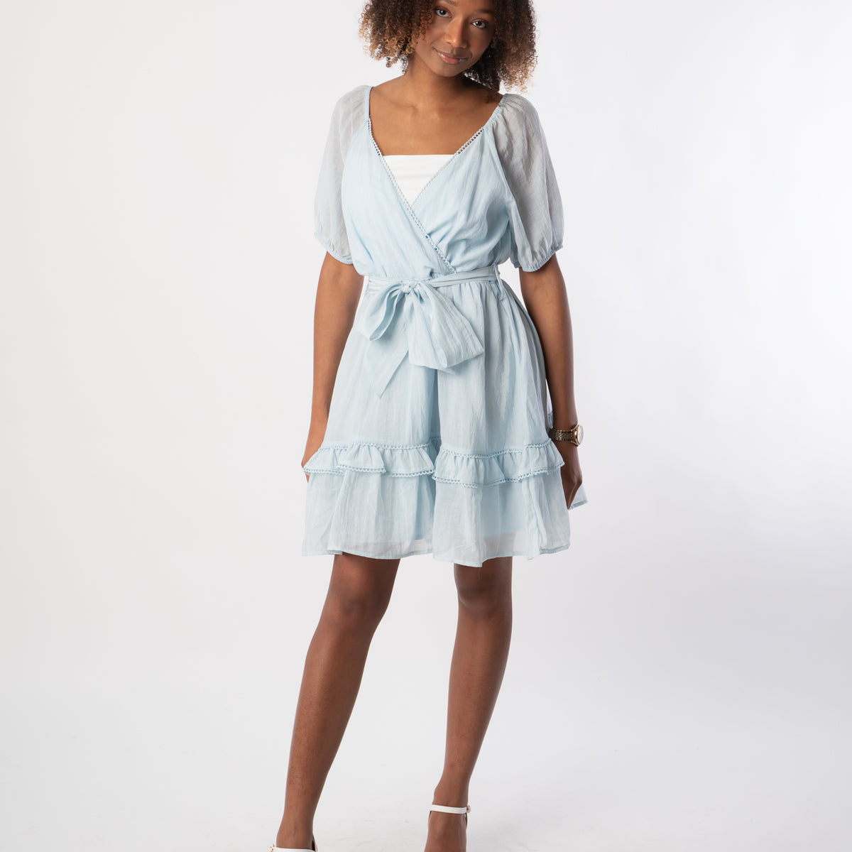 Luftiges Hellblaues Sommerkleid - Mia main image 0